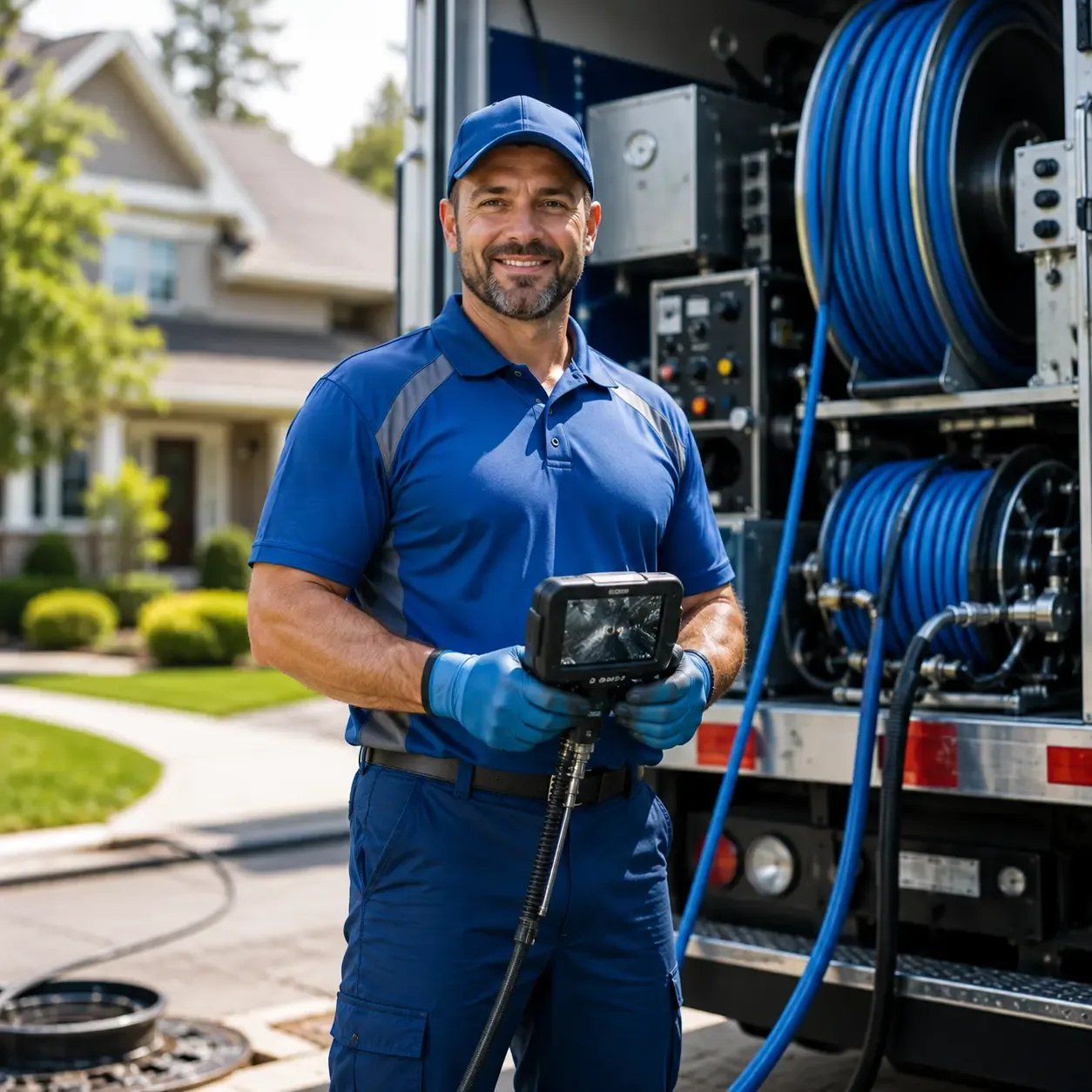 Local outdoor drain cleaning specialists in Sardinia, OH